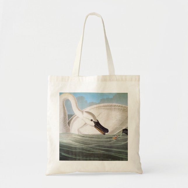 Audubon: Trumpeter Swan Tote Bag (Front)