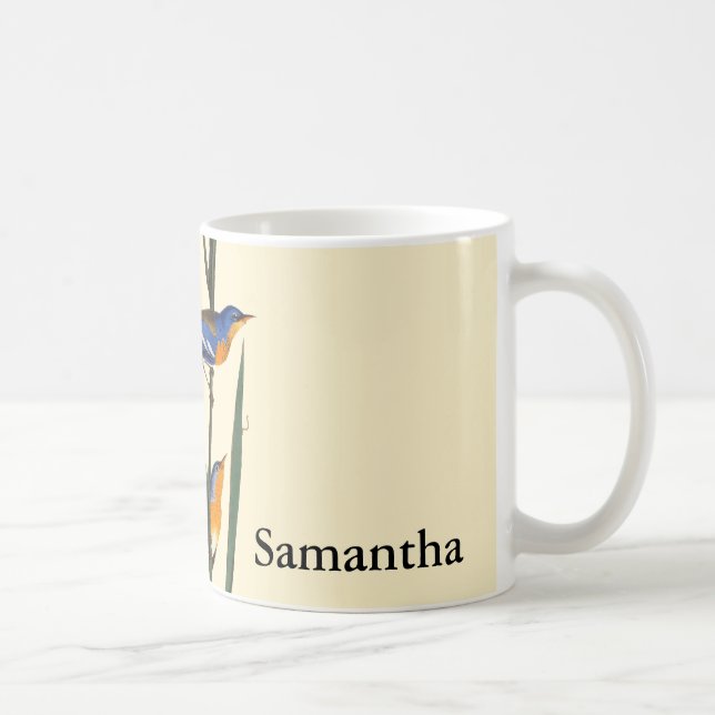 Audubon: Warbler Coffee Mug (Right)