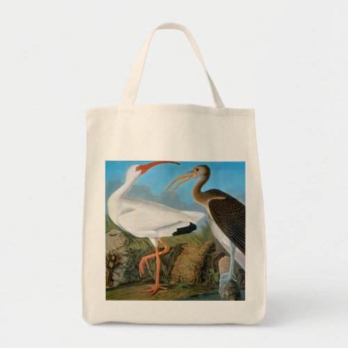 Audubon White Ibis Tote Bag