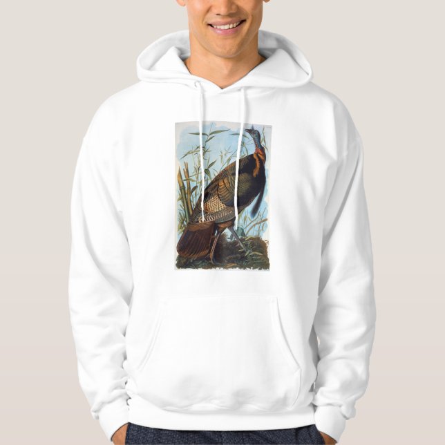 Audubon: Wild Turkey Hoodie (Front)