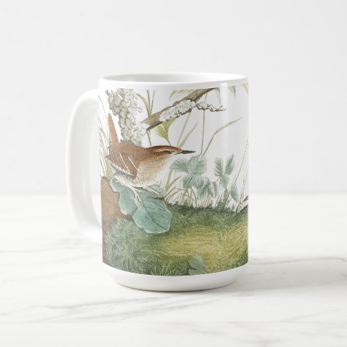 Audubon Wren Birds Wildlife Animals Meadow Mug