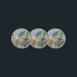 Audubon Yellow Billed Cuckoo Golf Ball Marker<br><div class="desc">This charming reproduction of John James Audubon’s Yellow-Billed Cuckoo captures an "odd couple" of free-spirited birds, each quirky in their own way yet perfectly matched as they chase their dreams together. Depicting a pair of yellow-billed cuckoos "chasing butterflies" through a tropical fruit tree, this artwork celebrates the beauty of two...</div>