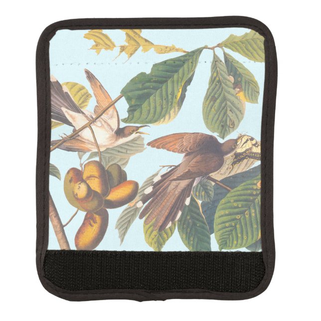 Audubon Yellow Billed Cuckoo Luggage Handle Wrap (Front)