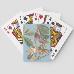 Audubon Yellow Billed Cuckoo Poker Cards