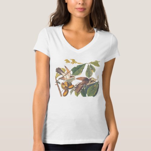 Audubon Yellow Billed Cuckoo T_Shirt