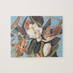 Audubon's Black Billed Cuckoo Jigsaw Puzzle