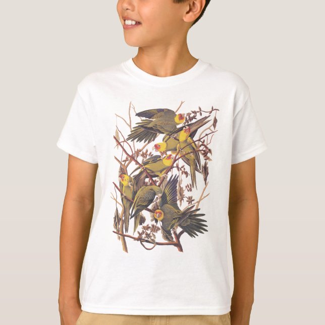 Audubon's Carolina Parakeet T-Shirt (Front)