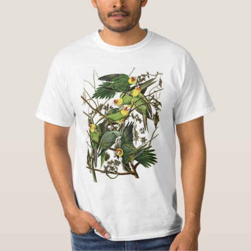 Audubons Carolina Parakeets T_Shirt