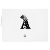 auf Deutsch Weihnachten mit Welpe Glocke und Ball (Back Horizontal)