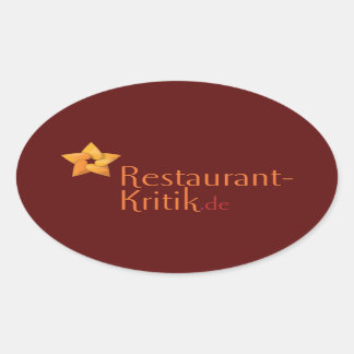 Aufkleber Oval Sticker