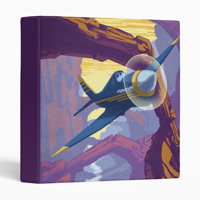 Augerin Canyon Illustration Binder (Front/Spine)