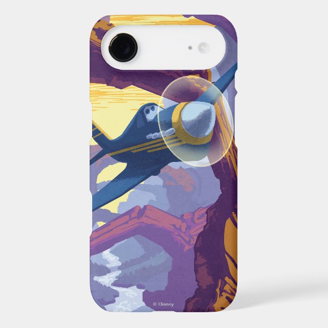Augerin Canyon Illustration Case-Mate iPhone Case (Back)