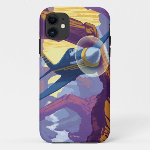 Augerin Canyon Illustration iPhone 11 Case