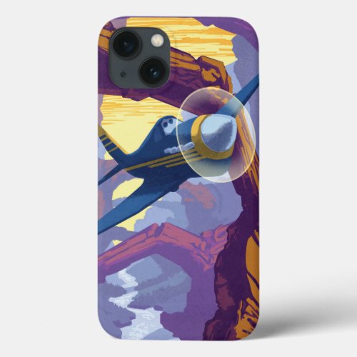 Augerin Canyon Illustration iPhone 13 Case