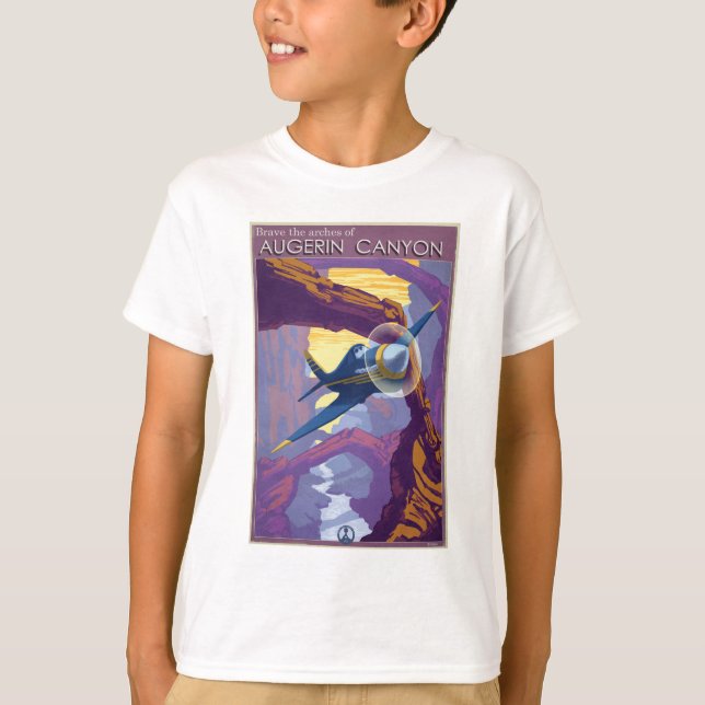 Augerin Canyon Illustration T-Shirt (Front)