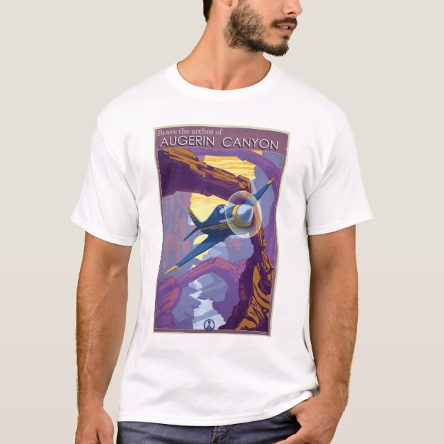 Augerin Canyon Illustration T-Shirt (Front)