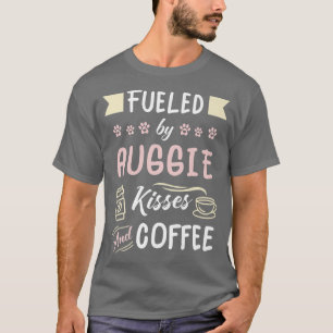 Auggie Mom Australian Shepherd Corgi Coffee Lover- T-Shirt