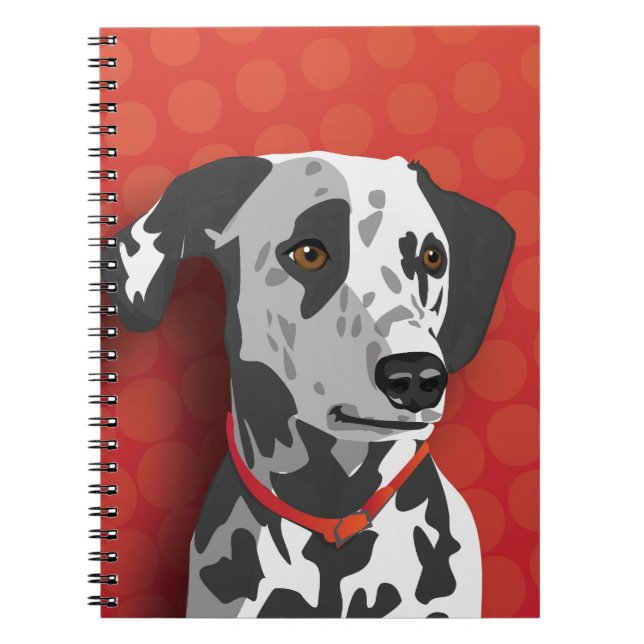 Augie the Dalmatian Notebook (Front)