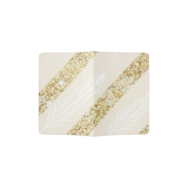 AuGo Feather Passport Holder (Opened)