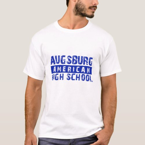 Augsburg American High School Mens T_Shirt _ 0901