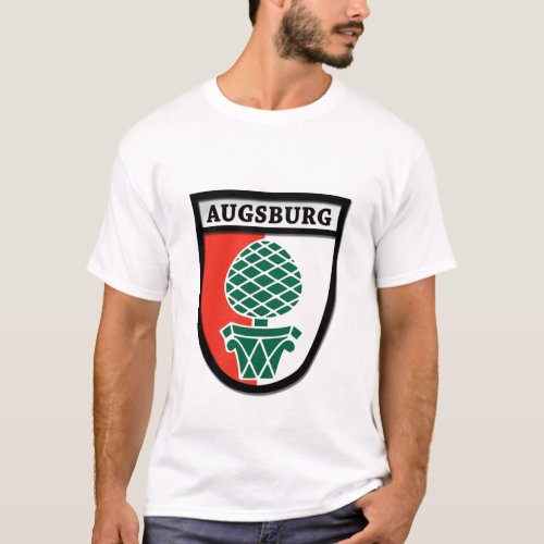 Augsburg Coat of Arms Wappen Mens T_Shirt  0010