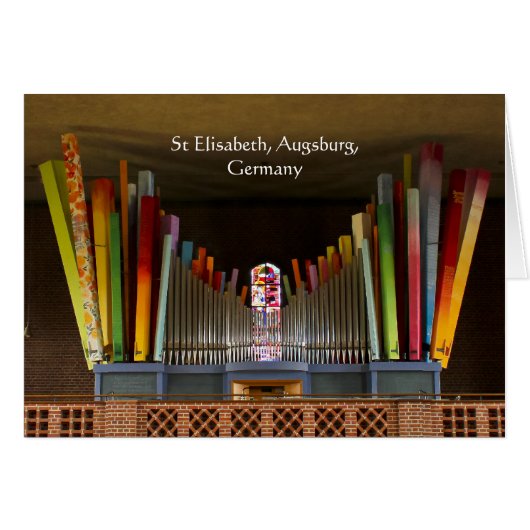 Augsburg organ cards (Front Horizontal)