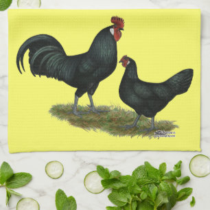 Augsburger Chickens Towel