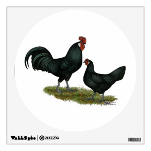 Augsburger Chickens Wall Decal