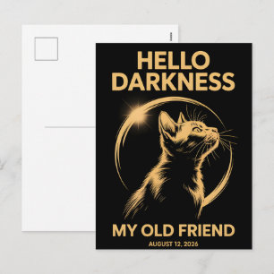 August 12, 2026 Solar Eclipse Souvenir Holiday Postcard