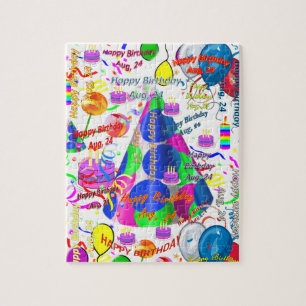 August, 24 Birthday Jigsaw Puzzle