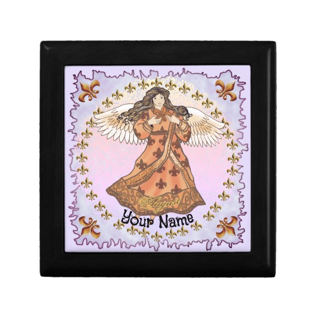 August Birthday Angel Gift Box (Front)