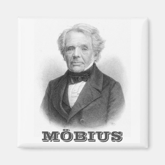 August Ferdinand Möbius Magnet (Front)