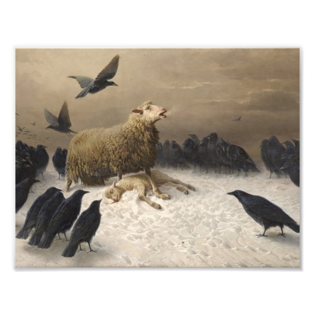 August Friedrich Schenck — Anguish Photo Print (Front)