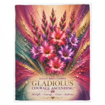 August Gladiolus Birth Flower Floral Consciousness