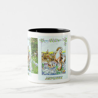 August, Hedgehog Birthday Mug