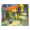 August Macke - House in Garden 1914 Waterolor