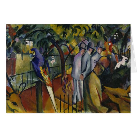 August Macke | Zoological Garden I Cards (Front Horizontal)