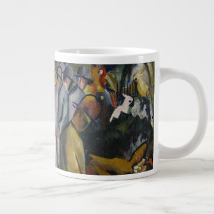 August Macke Zoological Garden I Giant Coffee Mug