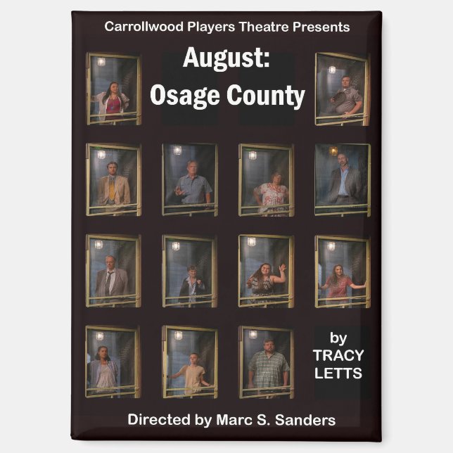 August: Osage County Show Poster Magnet (Front)