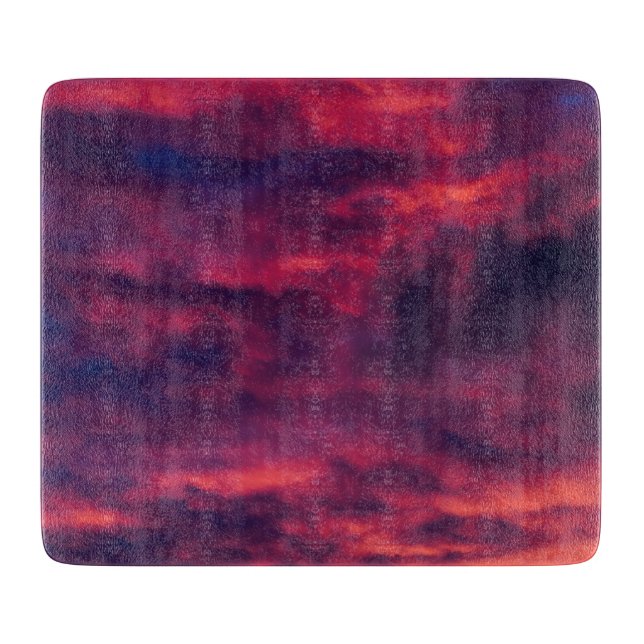 august red cutting board (Front)