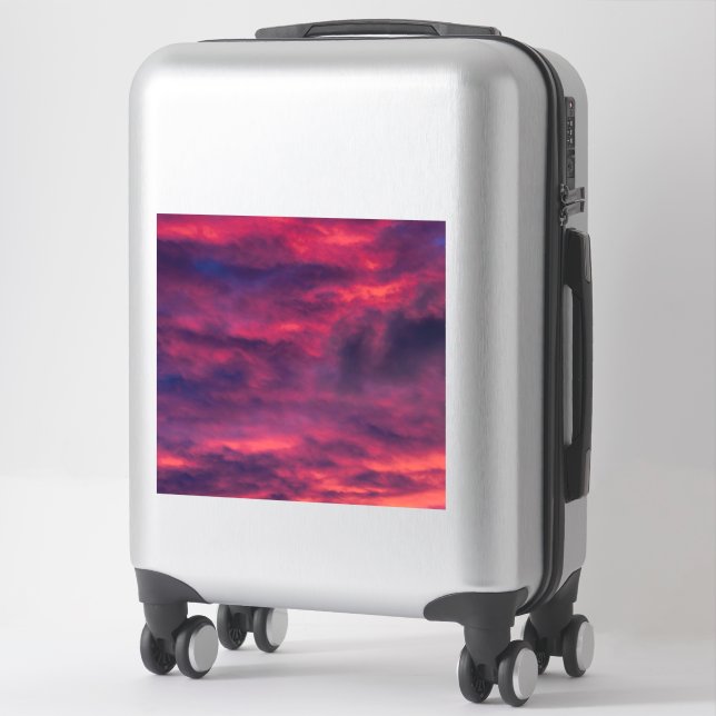 august red sticker (Suitcase)