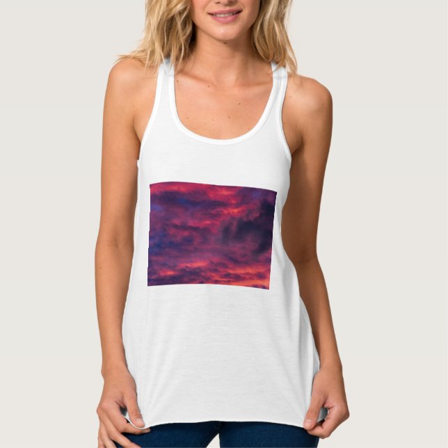 august red tank top (Front)