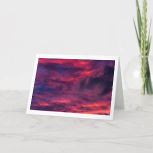 august red thank you card