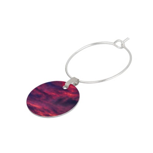 august red wine charm