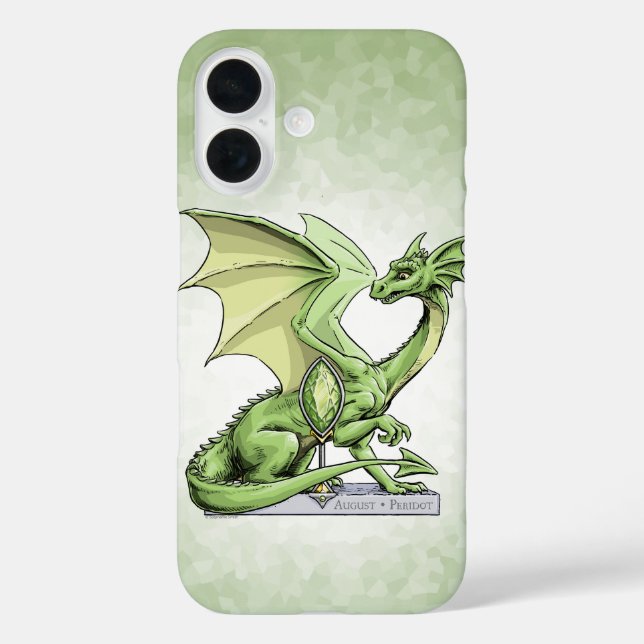 August’s Birthstone Dragon: Peridot Case-Mate iPho Case-Mate iPhone Case (Back)