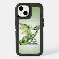 August’s Birthstone Dragon: Peridot Otterbox Case