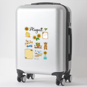 August sticker sheet - Late summer Glow