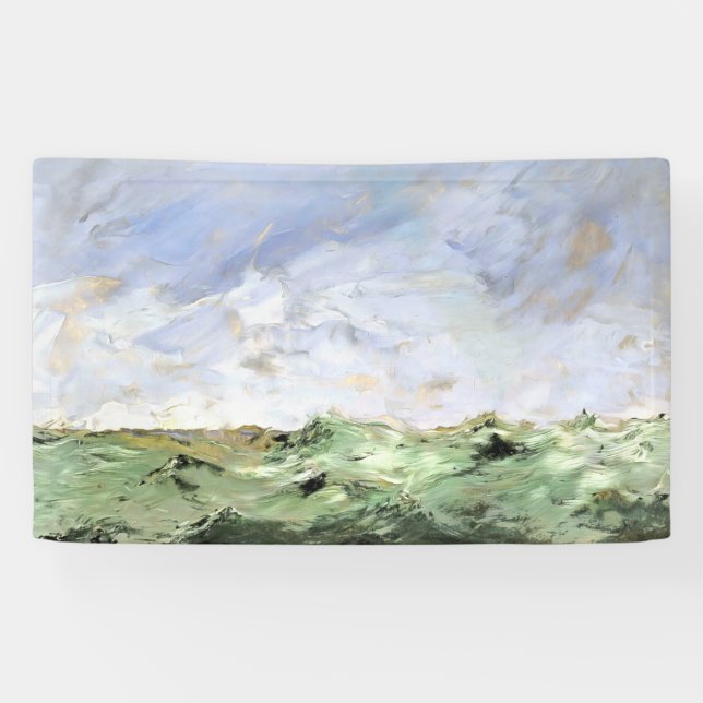August Strindberg painting Banner (Horizontal)
