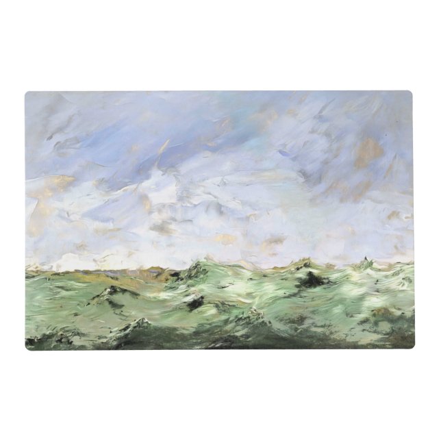 August Strindberg painting Laminated Placemat (Front)