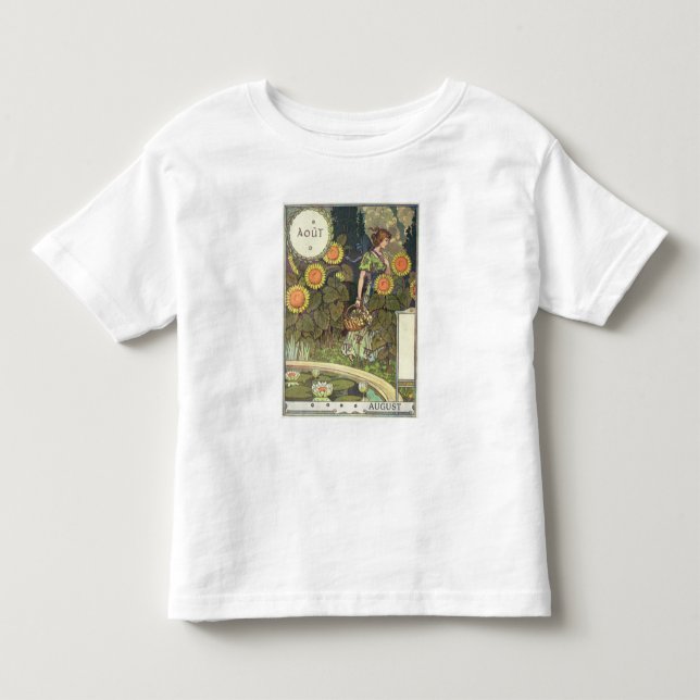 August Toddler T-shirt (Front)